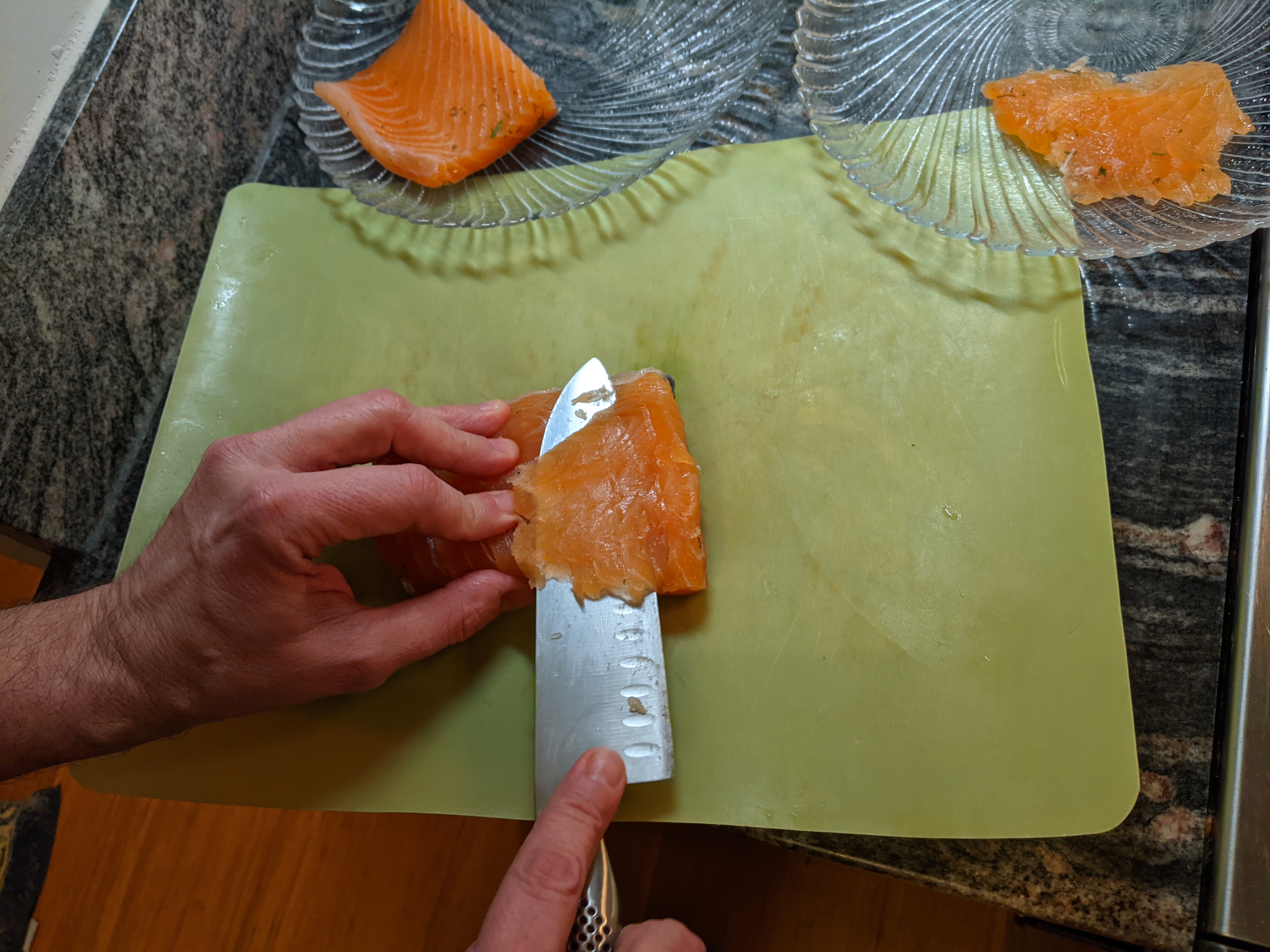 Cutting the Gravlax