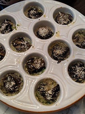 Snails in Baking Dish